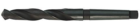 Fervi ST2A08.75 Morsekegel Spiralbohrer 8,75 mm, schwarz