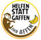 PrintAttack P020 | 2er Set - HELFEN STATT GAFFEN - Ihr AFFEN Aufkleber 10 cm x 10 cm | Fun Aufkleber | Fun Sticker | Aufkleber | Stickerbomb | Helfen statt gaffen | Rettungsgasse