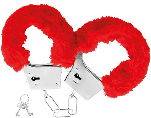 Darkness Rot gefütterte Metall-Handschellen