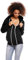 Selente Mummy Love 1478 Damen Kapuzenpullover/Langarmshirt zum Stillen und als Umstandsmode (Made in EU), Jacke mit Reißverschluss Schwarz, Gr. M