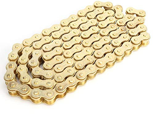 Motorratte 420,Dirt Bike 125Ccm Ersatile,Pit Bike 125Ccm Kette,Kette 420 48 Glieder Ve Rkt,Motorradanebskette,Motorrad 48 Glieder 420 Anebskette Für 50 110 Pit Quad Dirt Bikes Kart