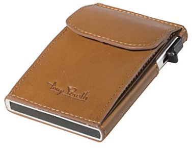 Tony Perotti Furbo Slim Kartenhalter mit Kleingeldfach TE/CC/3823 (Miele)