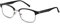 FILTRAL Blaulichtfilter Lesebrille/Anti-Blaulicht Lesehilfe für Smartphone, Tablet & PC/Schwarz-silber, +1,00 dpt., F4563240