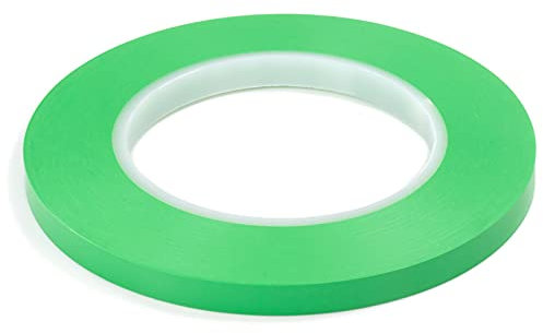 DonDo Fineline Konturenband Zierlinienband lackier Klebeband lackieren Airbrush Masking Tape 9mm x 55m hellgrün