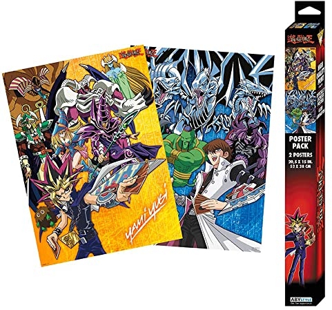 ABYstyle - YU-GI-OH! Set 2 Chibi Poster Yugi und Kaiba