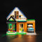 LocoLee Licht Kompatibel mit Lego City Familienhaus mit Elektroauto, Led Beleuchtungs Compatible with Lego 60398 City Family House and Electric Car - Nur Lichter Set, Kein Modell