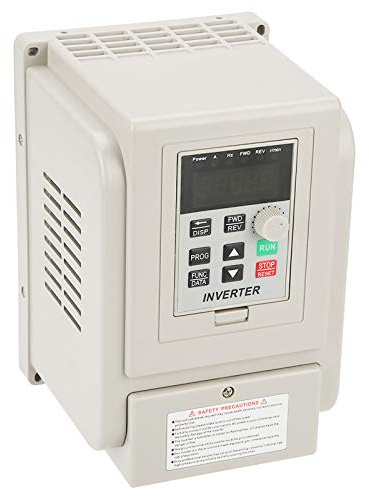 Entraînement à Fréquence Variable 220 V, Entraînement à Fréquence Variable monophasé, Onduleur de Contrôleur de Vitesse VFD pour Moteur à Courant Alternatif triphasé 4 KW