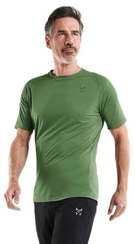 Camiseta de manga corta multideporte C: VERDE T: S