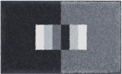 Linea Due CAPRICIO Badteppich 60x90cm grau