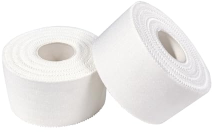 COMOmed Athletic Tape-White Sport Tape.Easy Tear, Stark, No Sticky Reduce Wrist Ankle Tape für Athleten und medizinische Trainer