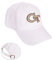 Desert Cactus Georgia Tech Baseballmütze, gelbe Jacken mit Krempe, bestickte Kappe, verstellbarer Stoffriemen, Erwachsenentyp A, Weiss/opulenter Garten, Einheitsgr��e