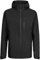 The ScotchMan M Wasserdichte Ultraleichte Outdoor Regenjacke Windbreaker Übergangsjacke Damen Herren Reißverschlüsse durch verschweißte Nähte Geschütz Packbar Schwarz