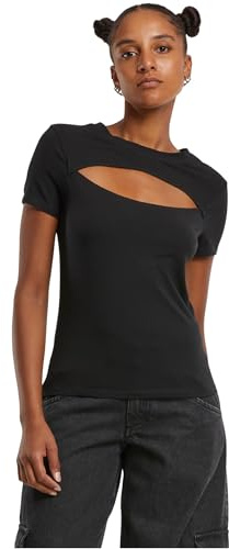 Urban Classics Ladies Short Cut Out Tee