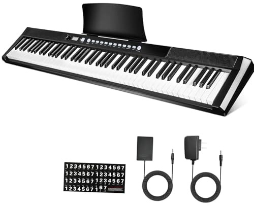 Tastiera Elettronica Professionale Pianoforte Digitale A 88 Tasti Full Size Semi Pesato Con 2 Altoparlanti Tastiera Per Pianoforte Elettrico Per Principianti