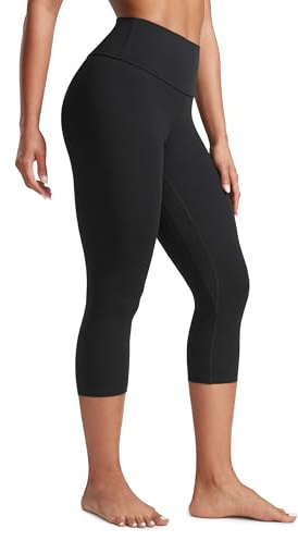 CRZ YOGA Butterlift Capris 53cm | Butterweich, Moderate Kompression, Yoga, Pilates, Hohe Taille, leggings für Damen