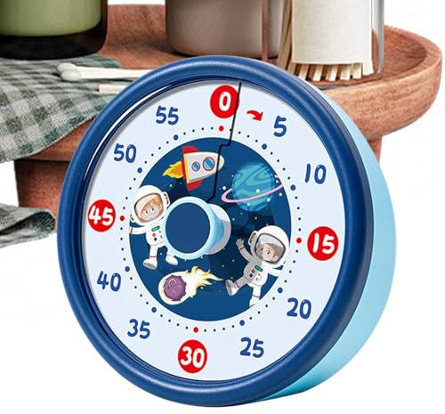 Visueller Timer - 60-Minuten Geräuschlose Countdown-Uhr - Visueller Countdown Timer Mit Design,Für Schüler Und Lehrer Erwachsene Für Klassenzimmer Hausaufgaben Schule Und Kochen