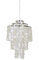 Casa Padrino Hängeleuchte Deckenleuchte Silber Durchmesser 45 x H 70 cm - Möbel Lüster Leuchter Deckenleuchte Deckenlampe