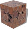 vidaXL Teak Massivholz Sitzhocker Hocker Fußhocker Beistelltisch 40x40x45cm Holz