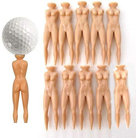 VONOTO Sporting EVC Neuheit Kunststoff Nude Lady Golf Tees Modell Beauty Ball Nagel 20 Stück