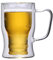 Chiatai Verre à bière isotherme à double paroi pour thé ou café