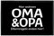 True Statements Fußmatte „Hier wohnen Oma & Opa - Elternregeln Enden Hier“ - Schmutzfang-Matte mit Spruch - Größe 40x60cm, rutschfest, 4mm dick, Gummirand (Hintergrund Schwarz)