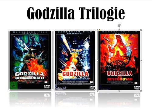 Godzilla Trilogie - Die unvergessliche Kaiju Riesen-Monster Collection (Drei Toho Studio Klassiker in einer Edition) Godzilla vs. Mechagodzilla + Spacegodzilla + Destoroyah
