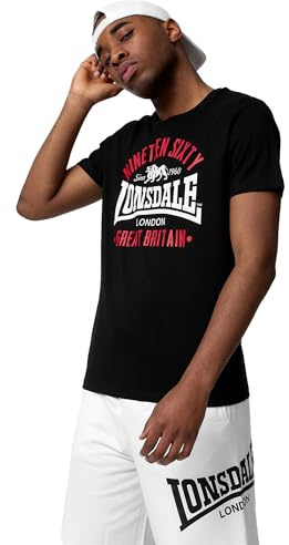 Lonsdale Herren T-Shirt Normale Passform KILCHOAN