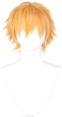 Chainsaws Mans Denjis Anime Cosplay Wig Hair Costume Party Fancy Dress Wigs for Halloween Carnival Costume Party