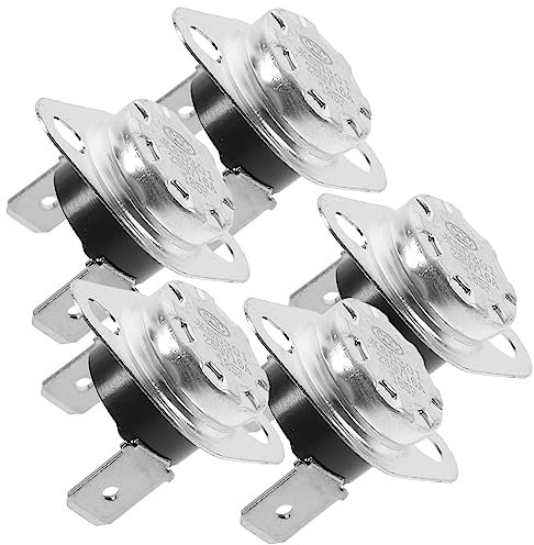 CONGARTENO 5pcs Thermostat Fuse for Dryer Replacement Heating Element Parts for Household Electrical Appliances