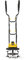 RELAX4LIFE Motozappa Elettrica 1200W/750W, Zappatrice con Larghezza di Lavoro: 36cm/32cm, Profondità: 22cm, Pulsante di Sicurezza e Maniglia Pratica, Motozappa per Giardino e Prato (Giallo | 750W)