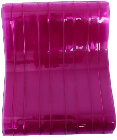GLEAVI Türvorhang aus PVC für Haustierhäuser Transparent Zuschneidbar ohne Bohren oder Klebstoff für Hundehäuser und Haustierzwingertüren