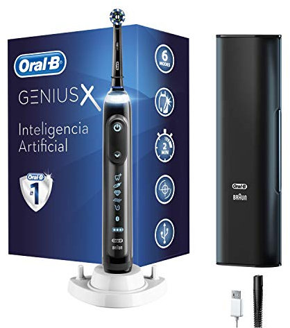 Oral-B Braun GeniusX S Brosse à Dents électrique 910 g Noir