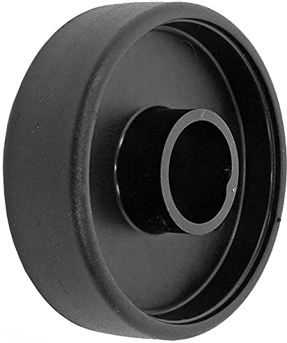 SPARES2GO Black Rear 2 Shot Wheel for Numatic Henry HVR200 HVR200A HVX200 Vacuum Cleaner