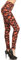 Leggings Depot Damen Ultra Soft Printed Fashion Biker Shorts BAT4, American Football, Klein