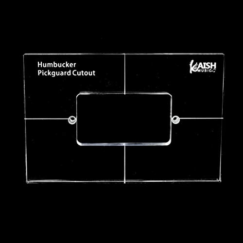 Dopro Humbucker-Vorlage für Pickguard-Routing aus Acryl