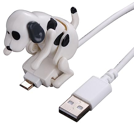 Streuner Hund Ladekabel, Hund Smartphone USB Kabel Ladegerät USB Daten Übertragung,Mobiles Welpendatenkabel Handy Ladekabel, Hundespielzeug für Verschiedene Modelle für Android Smartphones