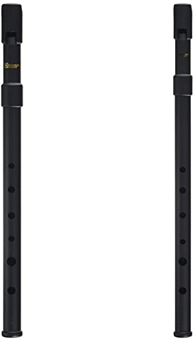 GEWA 830275.0 - Corona de cascabeles & Meinl Percussion FS-BK - Shaker de pie, color negro