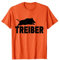 Treiber Tshirt Orange als Warnweste für die Treibjagd T-Shirt
