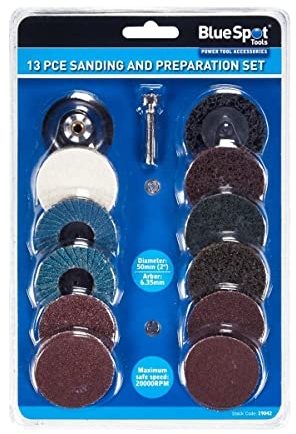 Blue Spot Tools - 12 PCE Sanding and Preparation Set