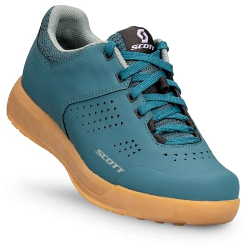 Scott MTB SHR-Alp Lace Damen Fahrrad Schuhe Petrol grün 2025: Größe: 42