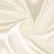 Mondo Tessuti Paneel aus weichem Satin, einfarbig, 100 x 150 cm (Elfenbein)