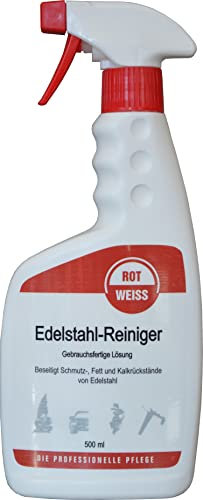 ROT WEISS 7750 Edelstahl-Reiniger 500 ml