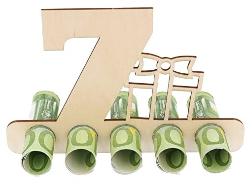 Spruchreif | Originelle Geldgeschenke | Geschenk zum 7.Geburtstag | Geldgeschenk 7.Geburtstag | Geschenk Junge Mädchen | Geldgeschenk Sohn Tochter | Geburtstagszahl | Geldgeschenke zum Jubiläum