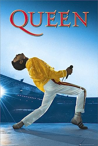 Grindstore Laminiertes Queen Wembley Maxi-Poster
