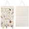 Ritte Porte Bijoux Mural Porte Boucle D'Oreille Presentoir Boucle D'Oreille Rangement Boucle D'Oreille Pour Broches, Colliers, Bagues, Pouvant Contenir Jusqu'À 300 Paires (Blanc)