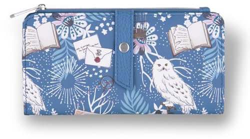 Harry Potter Hedwig Eule Post Floral Print Hedwig Geldbörse, Hedwig Eule, Einheitsgröße, Klassisch