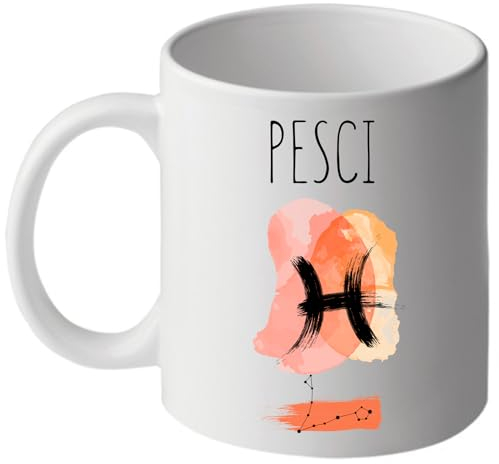 Tasse Poissons signe du zodiaque Mug 320 ml bellisma idée cadeau