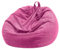 Nobildonna 3 ft Bean Bag Chair Cover (No Filler) 35×43 Large Stuffed Animal Storage Bean Bag Washable Big Beanbag Chair Cover Premium Corduroy Bean Bag Cover for Adults,Kids,Rose Red 300L