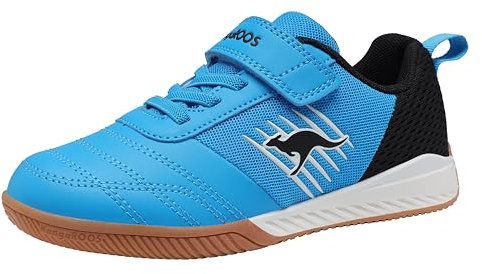 KangaROOS K5-super Court Ev, Sneaker Unisex Kinder, Sky Jet Black, 26 EU