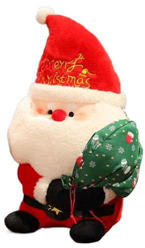 Generisch Weihnachtsmann-Puppe, Weihnachtsmann-Puppe, Cartoon-Weihnachtspuppe, Niedliche Weihnachtsmann-Kuscheltierkissen, Feiertagsbevorzugungs-Tischdekoration für Neujahrs-Weihnachtsbedarf